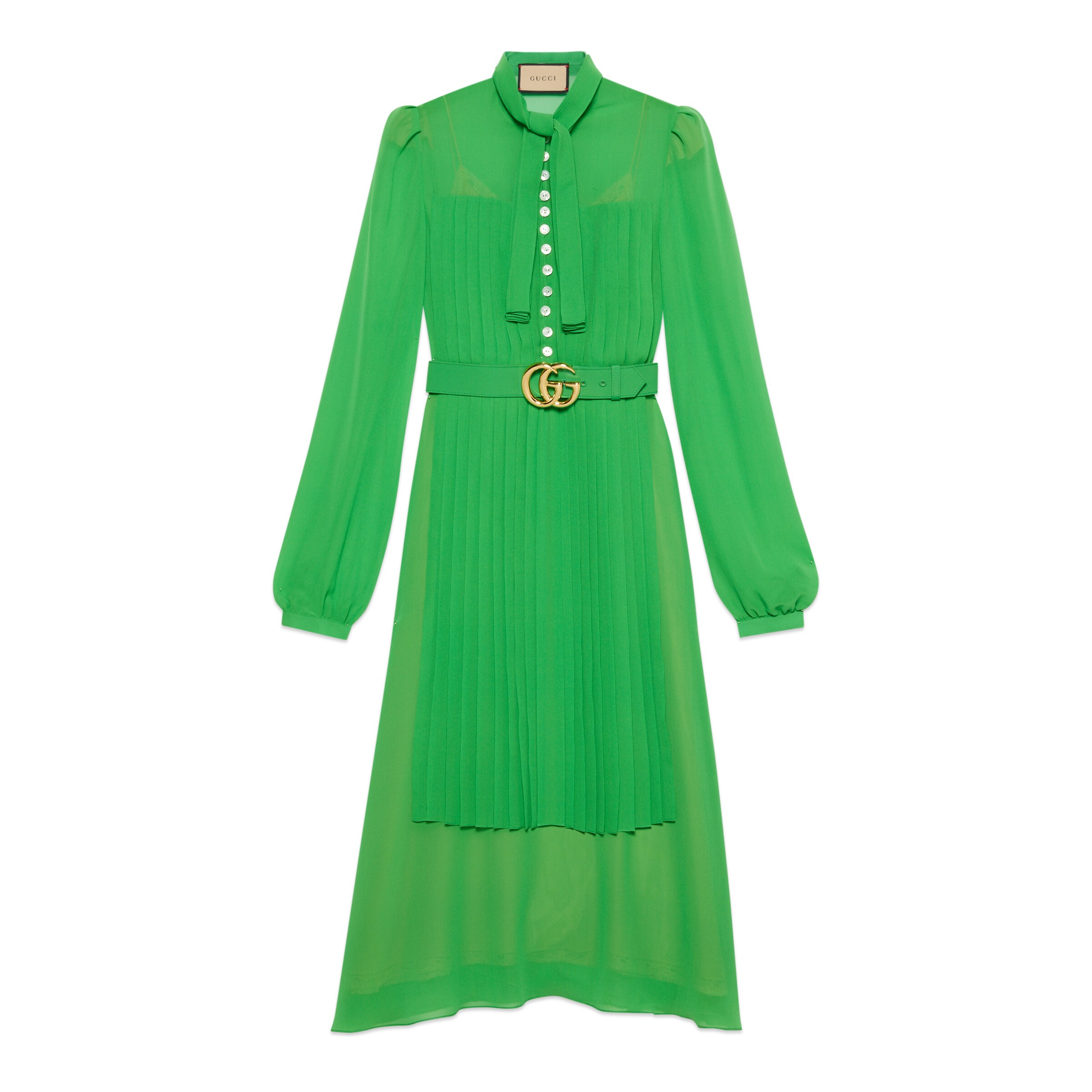 green emerald velvet dress Gucci 2000s Floral Silk Mini Dress with Bamboo Hardware  THE WAY WE WORE
