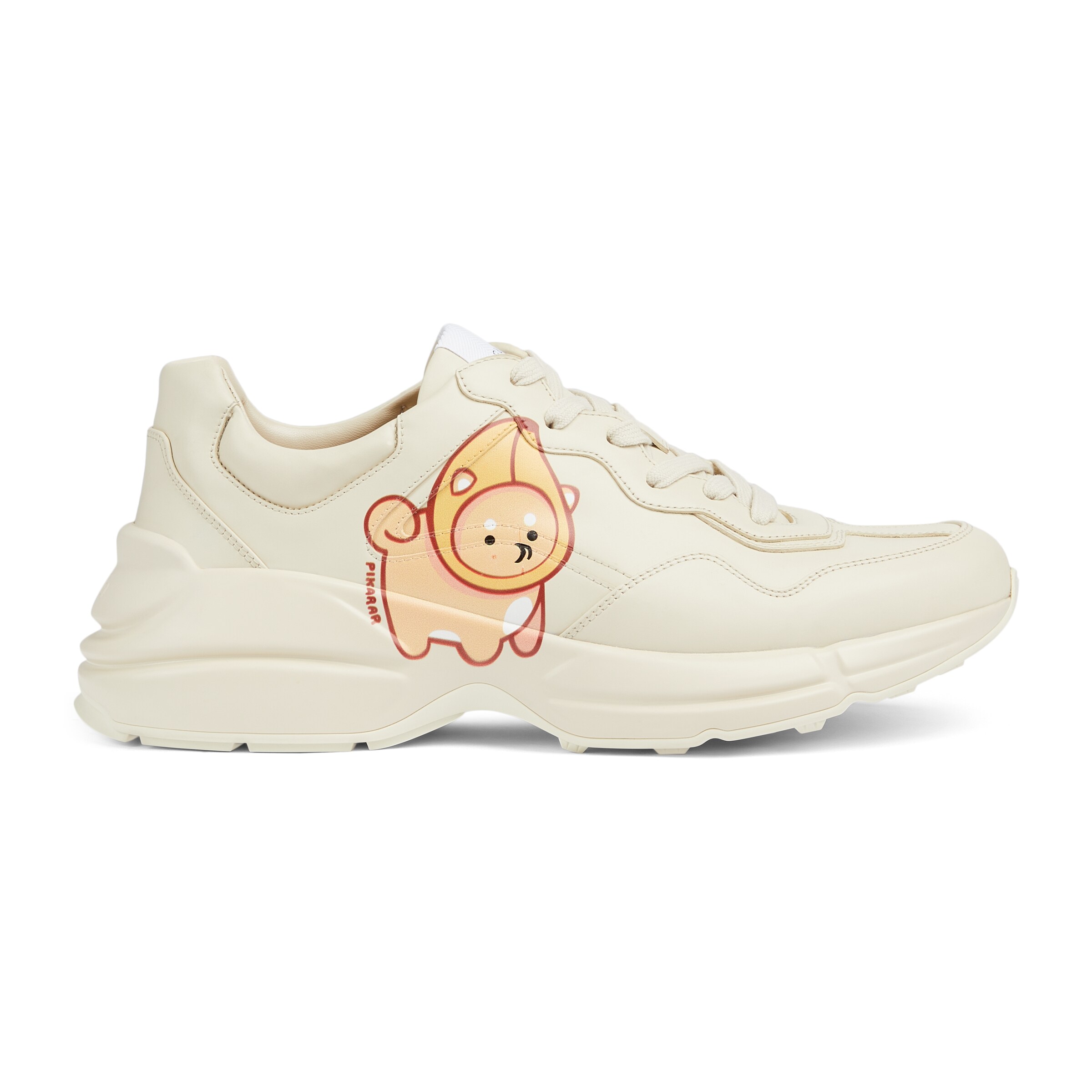 GUCCI GUCCI RHYTON HERRENSNEAKER MIT TIERMOTIV-PRINT
