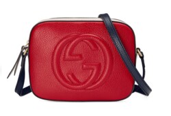 gg soho leather shoulder bag