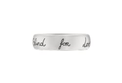Blind for love gucci ring store