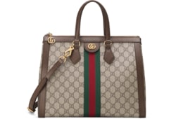 Borsa shopping Ophidia in GG Supreme misura media GUCCI Italia