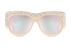 Gucci oversized acetate sunglasses with crystals shop