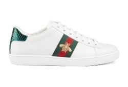 Gucci butterfly trainers on sale