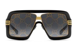 美品】 グッチ ミラー サングラス ブラウンレンズ GUCCI - メルカリ
