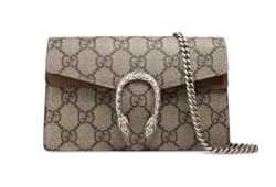 【関税&送料込】Gucci Mini Borsa Dionysus In Pelle Verniciat Dionysus mini bag in Beige GG Canvas | GUCCI® SI