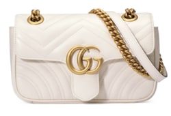 【関税&送料込】Gucci Gg Marmont Matelasse Leather Shoulder Gucci GG Marmont Matelasse Shoulder Bag Hibiscus Red Leather