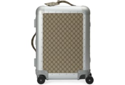 GUCCI + FPM Milano monogrammed coated-canvas and aluminum