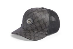Gorra de Beisbol GG Supreme en gris y negro GUCCI ES