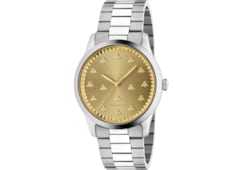 G-Timeless watch with bees, 42 mm in steel | GUCCI® US