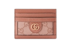 カードケース・名刺入れ GUCCI BROWN OPHIDIA CARD HOLDER Ophidia card case in beige and brown GG Supreme | GUCCI® US