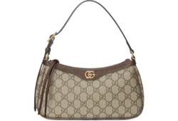 Ophidia small shoulder bag in Beige GG Canvas | GUCCI® SI