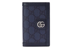 カードケース・名刺入れ GUCCI OPHIDIA CARD CASE Ophidia card case in blue and dark blue Supreme | GUCCI® US