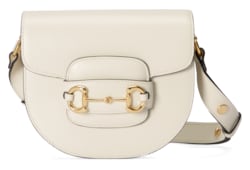Gucci 1955 horsebit shoulder bag white 2025