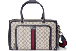 Gucci pet carrier best sale