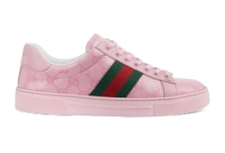 【GUCCI】GG刺繍 キャンバス スニーカー ピンク GUCCI - 新品 グッチ GUCCI スニーカー エース ピンク 36の通販