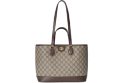 GUCCI Ophidia Small Tote Bag Beige GG Canvas