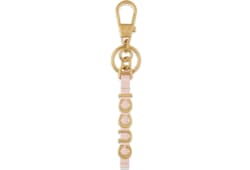美品 GUCCI スクリプトキーチェーン ピンク - メルカリ