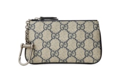 Ophidia key case in beige and blue Supreme GUCCI Canada