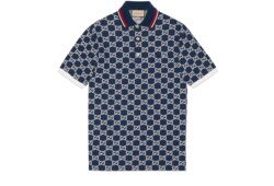 GUCCI コットン ポロシャツ M グッチ メンズ ウェアGG コットンピケ ポロシャツ | GUCCI公式