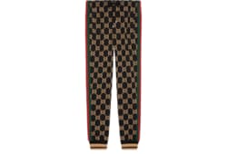 Pantalone da jogging in jersey di cotone con motivo GG in