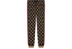 GG jersey cotton track bottoms in Black Ready to wear GUCCI SI