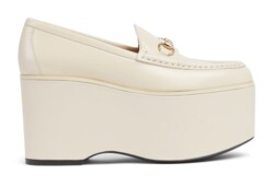 White gucci loafers discount