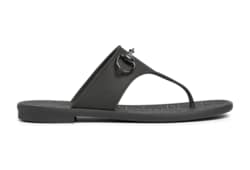 Gucci web and leather thong sandal sales
