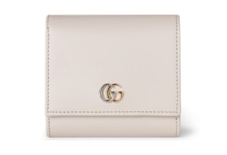 ダブルG ウォレットライトグレー レザー | GUCCI公式 ダブルG ウォレットライトグレー レザー | GUCCI公式