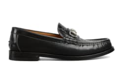 Gucci web horsebit loafer store