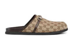 GUCCI｜MULES (749908 KHN80 9769) Buy Gucci GG Horsebit Slipper 'Beige' - 749908 KHN80 9769 | GOAT
