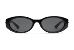 Oval frame sunglasses in black | GUCCI® US Oval frame sunglasses in black | GUCCI® US