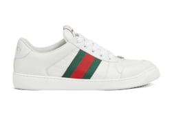 Gucci 刺繍デザイン ホワイトスニーカー