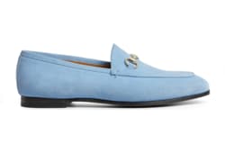Women s Gucci Jordaan loafer in light blue suede GUCCI US