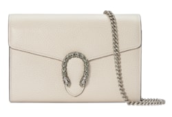 White Leather Dionysus Mini Chain Bag | GUCCI® SG
