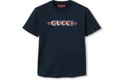 GUCCI 水色 ロゴプリント Tシャツ XXS グッチ メンズ Tシャツ＆ポロシャツ おすすめ | GUCCI® JP