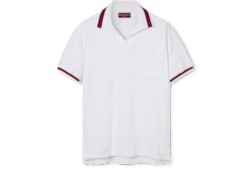 Gucci polo shirt white best sale