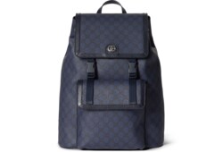 GUCCI Ophidia オフディア GG ラージバックパック Ophidia large backpack in Blue GG Canvas | GUCCI® SI