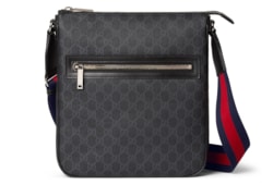 GUCCI☆DHL発送♪GG SUPREME スモールメッセンジャー☆779865 GG Black medium messenger bag in black GG Supreme | GUCCI® HU