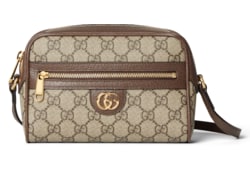 【送料込み】SALE!!Gucciグッチ♪772311 オフィディア〕 ミニ ショルダーバッグベージュ＆エボニー GG
