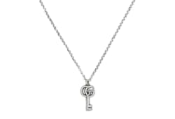 累積売上総額第１位【GUCCI★グッチ】DOUBLE G KEY NECKLACE Double G key necklace with crystals in gold finish | GUCCI® US