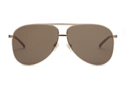 Gucci aviators gold on sale