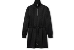 Short GG viscose jacquard dress in black | GUCCI® US