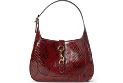 Gucci Jackie crocodile shoulder bag in Bordeaux Precious Skins GUCCI SI