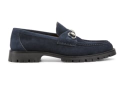 Mens blue suede gucci loafers sale