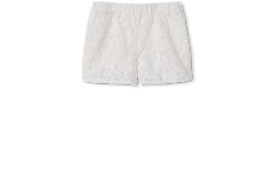Gucci floral lace short in off white GUCCI GR