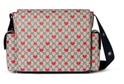 Large changing bag in Blue Red Undefined | GUCCI® SI