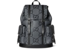 GUCCI グッチ ジャンボ GG ラージ バックパック リュック ジャンボ GG ラージ バックパックブラック レザー | GUCCI公式