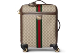 GUCCI SAVOY スモールキャビントロリーバッグ GG グッチ サボイ Gucci Savoy〕キャビン トロリーベージュ＆エボニー GG