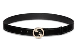 グッチ ブロンディ〕ベルトブラック レザー | GUCCI公式