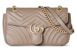 ショルダーバッグ・ポシェット GUCCI Woman Shoulder bag Beige 575163DTDHD 1523 Gucci Interlocking Small Leather Shoulder Bag Women's Beige
